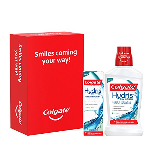 Colgate Hydris Dry Mouth Mouthwash and Toothpaste, 16.9 Fluid Ounce - 4.2 Ounce