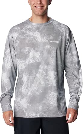 Columbia Men's Terminal Deflector Printed Long Sleeve