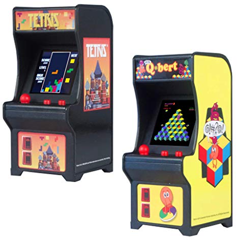 Tiny Arcade Tetris Qbert - Set of 2