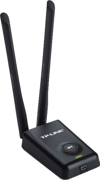 TP-LINK TL-WN8200ND 300Mbps High Power Wireless USB Adapter 24GHz 80211ngb 500mw 2 5dBi detachable antennas