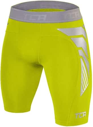 TCA Mens' and Boys' CarbonForce Pro Compression Base Layer Shorts Thermal Under Gear