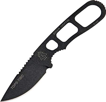 Tops Knives Tibo Neck Knife Fixed Blade Knife