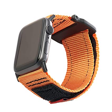 URBAN ARMOR GEAR UAG Compatible Apple Watch Band 44mm 42mm, Series 5/4/3/2/1, Active Orange
