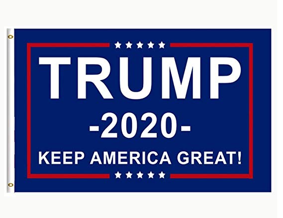 Donald Trump for President 2020 Keep America Great Flag 3x5 Feet with Grommets