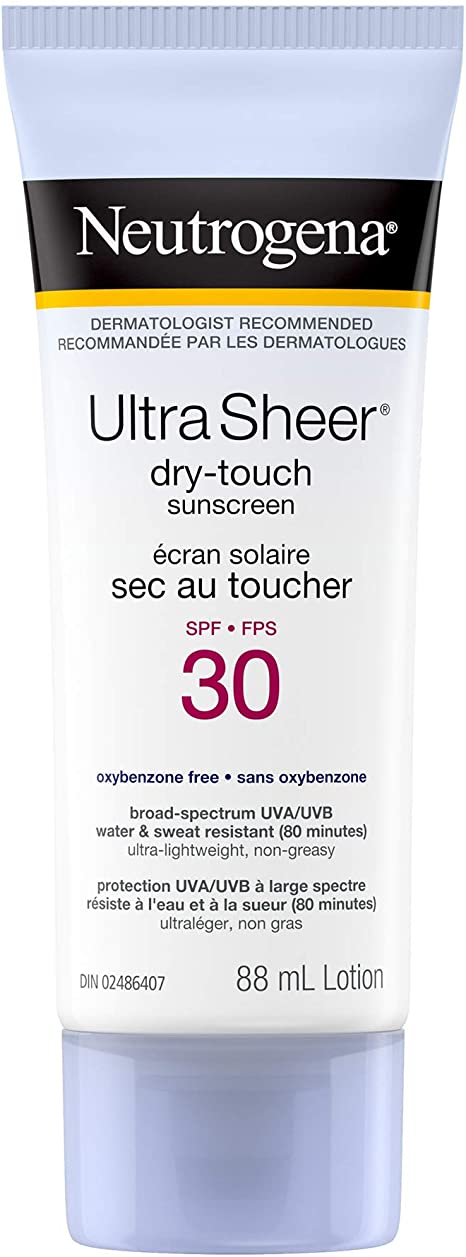 Neutrogena Sunscreen Dry Touch, Non-Comedogenic, Water Resistant, value size