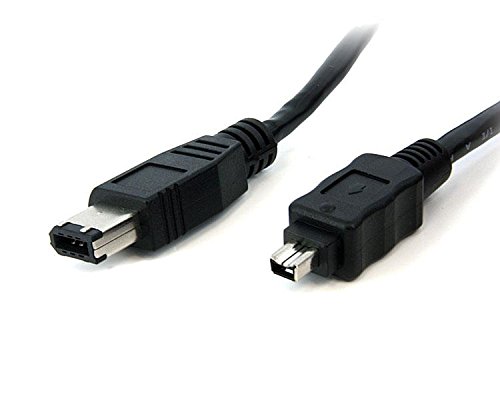 StarTech.com 6-Feet IEEE-1394 Firewire Cable 4-6 M/M (1394_46_6)