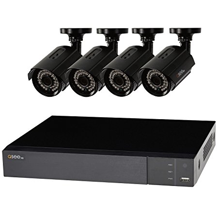 Q-See 4 Channel 4 Camera 1080p Security System QTH44-4CN-1 with 1TB HDD DVR