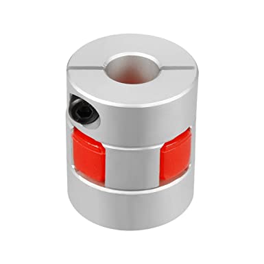 uxcell 12mm to 14mm Shaft Plum Shaped Coupling Coupler 30mm Diameter 35mm Length