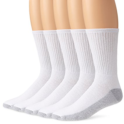 Fruit Of The Loom Men's 5 Pack Crew Socks