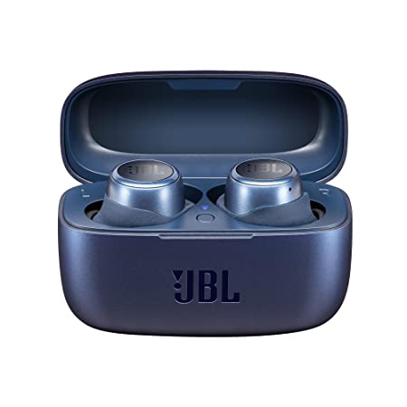 JBL Live 300TWS by Harman True Wireless in-Ear Headphones with 20 Hours Playtime, Built-in Voice Assistant & Bluetooth 5.0 (Blue)