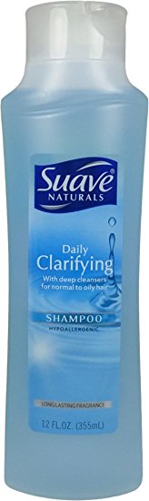Suave Naturals Daily Clarifying Shampoo 12 Ounce Pack of 3