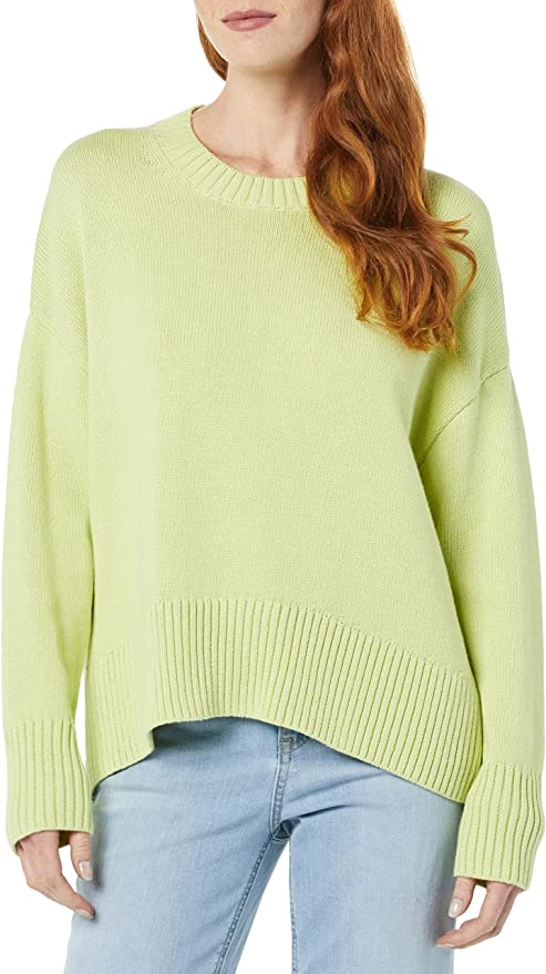 Daily Ritual Women's Boxy Crewneck Sweater