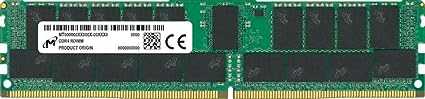 Micron MTA36ASF4G72PZ-3G2R1 DDR4-3200 32GB/4Gx72 ECC/REG CL22 SDRAM RDIMM Server Memory