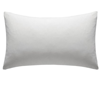 Catherine Lansfield Non Iron Percale Housewife Pillowcases - White
