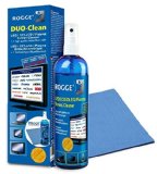 Screen Cleaner ROGGE DUO-Clean - Streak-Free Antibacterial Antistatic - For all Phone TV Computer and Touch Screens - 84 FLOZ Cleaning Spray  Extra Large Microfiber Cloth