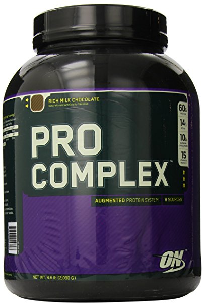 Optimum Nutrition Pro Complex, Rich Milk Chocolate, 4.6 Pound