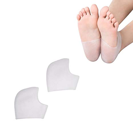 2 Pairs of Silicone Gel Heel and Ankle Support Sleeves