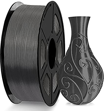 JAYO PLA Filament 1.75mm 1kg Spool PLA 3D Printer Filament Black PLA 3D Printing Filament PLA 1kg 3D Printing Materials,,Dimensional±0.02mm 3D Printer Consumables for 3D Printer and Pen