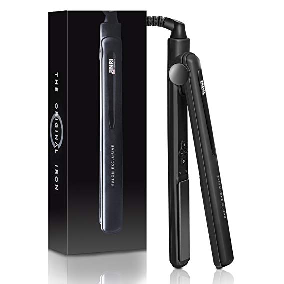 Hair Straightener, 1.2 inch Professional Hair Flat Iron with Digital LCD Display, Dual Voltage, Adjustable Temperature, 60min Auto Shut-Off, 3D Floating Plates For All Hair Types