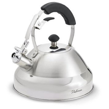 Bellemain 2.75 Quart Surgical Stainless Steel Whistling Kettle with Aluminum Layered Bottom