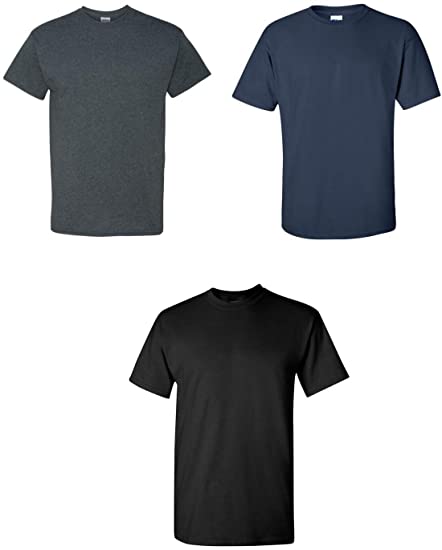 Gildan Men's Heavy Cotton T-Shirt, Style G5000, 2-Pack