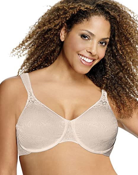 Playtex Secrets Women's Seamless Cottony Underwire Full Coverage Bra 4415