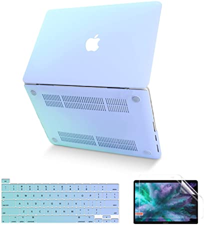 MacBook Pro 13 Inch Case 2020 2019 2018 2017 2016 Release A2338 M1 A2251 A2289 A2159 A1989 A1706 A1708, Anban Ultra Slim Plastic Hard Cover with Keyboard Cover for Pro 13 with/NO Touch Bar, Touch ID