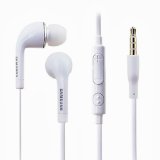 Samsung 35mm Stereo Headset with Volume Key for Galaxy S4 - Non-Retail Packaging - White