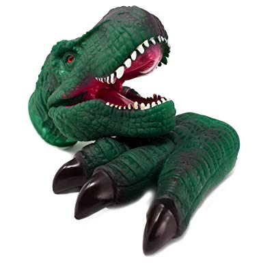 Boley Dinosaur Claw and Head - Dinosaur Toy Glove Costume Great for Dinosaur Hand Puppet