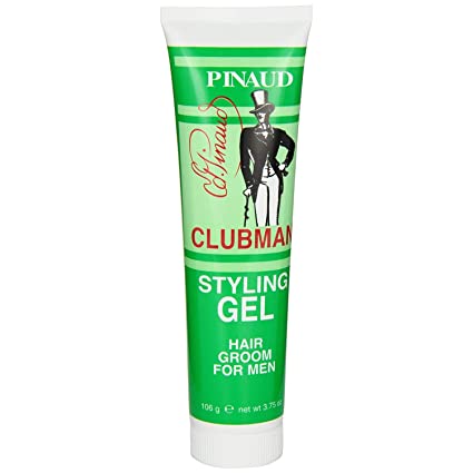 Clubman Styling Gel Tube 3.75 Ounce For Men (111ml) (2 Pack)