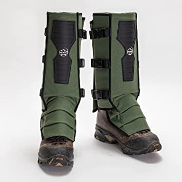 Primal Gear Snake Gaiters Snake Guards for Legs Snake Bite Protection for Lower Legs. Great for Hunting, Hiking, Camping and Work. These Won't Turn and Spin Like Other Brands. Snake Boots Gaiters