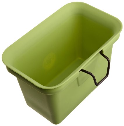 Full Circle Scrap Happy Scrap Collector and Freezer Compost Bin, Green