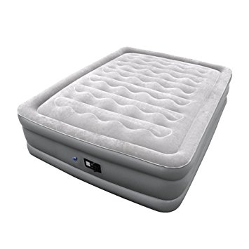 Sable Air Bed Inflatable Mattress with Built-in Electric Pump and Repair Kit for Camping, Travelling, Overnight Guests
