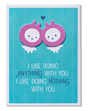 American Greetings Funny Anything and Nothing Anniversary Card with Foil - 5856660