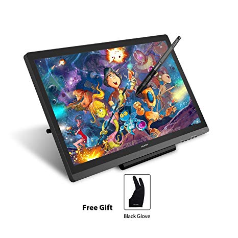 Huion KAMVAS GT-191V2 Digital Graphics Drawing Monitor Battery-free Stylus 8192 Pen Pressure 19.5 Inch HD Pen Display for Windows and Mac PC