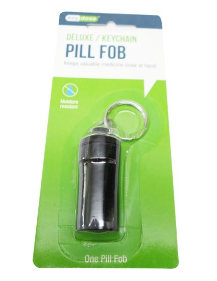 Ezydose Deluxe Keychain Pill Fob