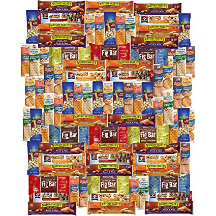 Ultimate Care Package Healthy Bars, Crackers, Nuts & Snacks Gift Variety Pack Assortment Bulk Sampler (85 Count)