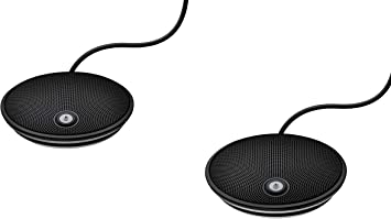 Logitech Group Expansion Microphones for Video & Audio Conferencing , Black