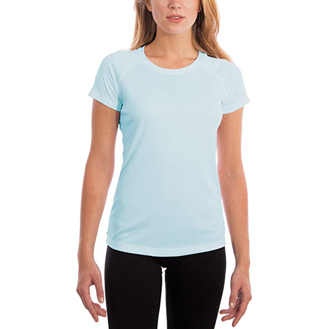 Vapor Apparel Women's UPF 50  UV Sun Protection Performance Short Sleeve T-Shirt