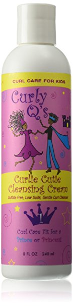 Curly Q's Curly Cakes Cleansing Cream, 8 oz