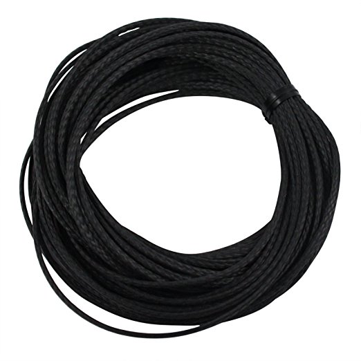 ASR Tactical Technora Ultra Composite Survival Cord Rope Black 200ft