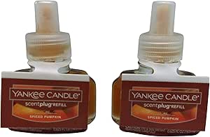 Yankee Candle Scent Plug Refill, Spiced Pumpkin (Pack of 2)