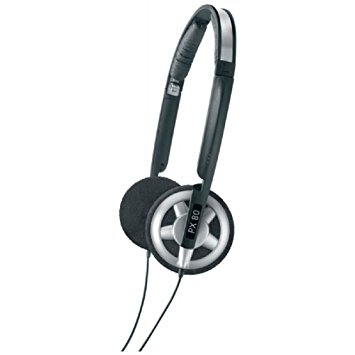 Sennheiser PX 80 Over-Ear Headphone (Black/Silver)