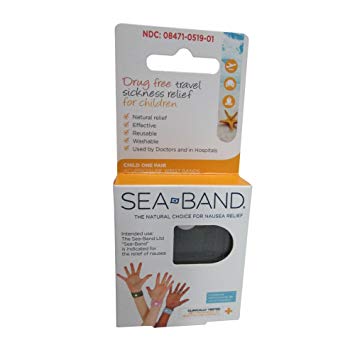 Sea-Band For Children Wristband (Colors May Vary) 2 Pairs