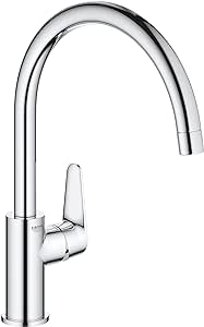 GROHE Mitigeur monocommande évier de cuisine Start Curve, chromé, 31554001 (Import Allemagne)