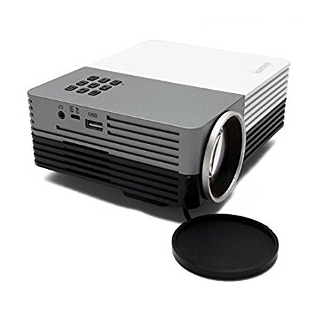 Kingear GM50 Mini Portable Household LED Digital Video ProjectorSupportAV/USB/SD/VGAHDMI