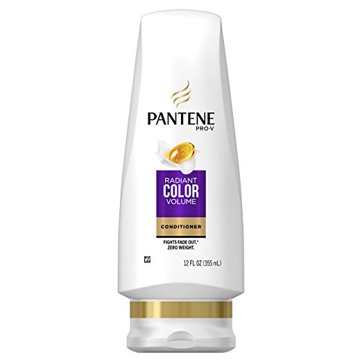 Pantene Pro-V Radiant Color Volume Conditioner, 12.0 fl oz (Pack of 6) (Packaging May Vary)