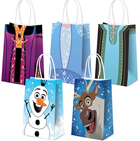 15 Party Bags For Anna And Elsa For Frozen Birthday Party Decorations Supplies