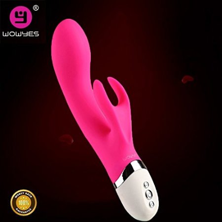 Wowyes Rabbit 1 Rechargeable,multi Mode Stimulation, Luxury G-spot & Clitoral Vibrator