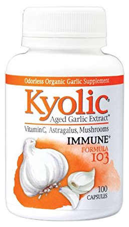 Kyolic Formula 103 Aged Garlic Extract Immune (100-Capsules)
